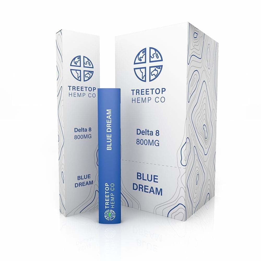 TreeTop Hemp CO. 800MG Delta 8 Blue Dream Disposable