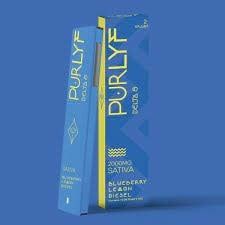 PURLYF D8 2g Disposable Blueberry Lemon Diesel