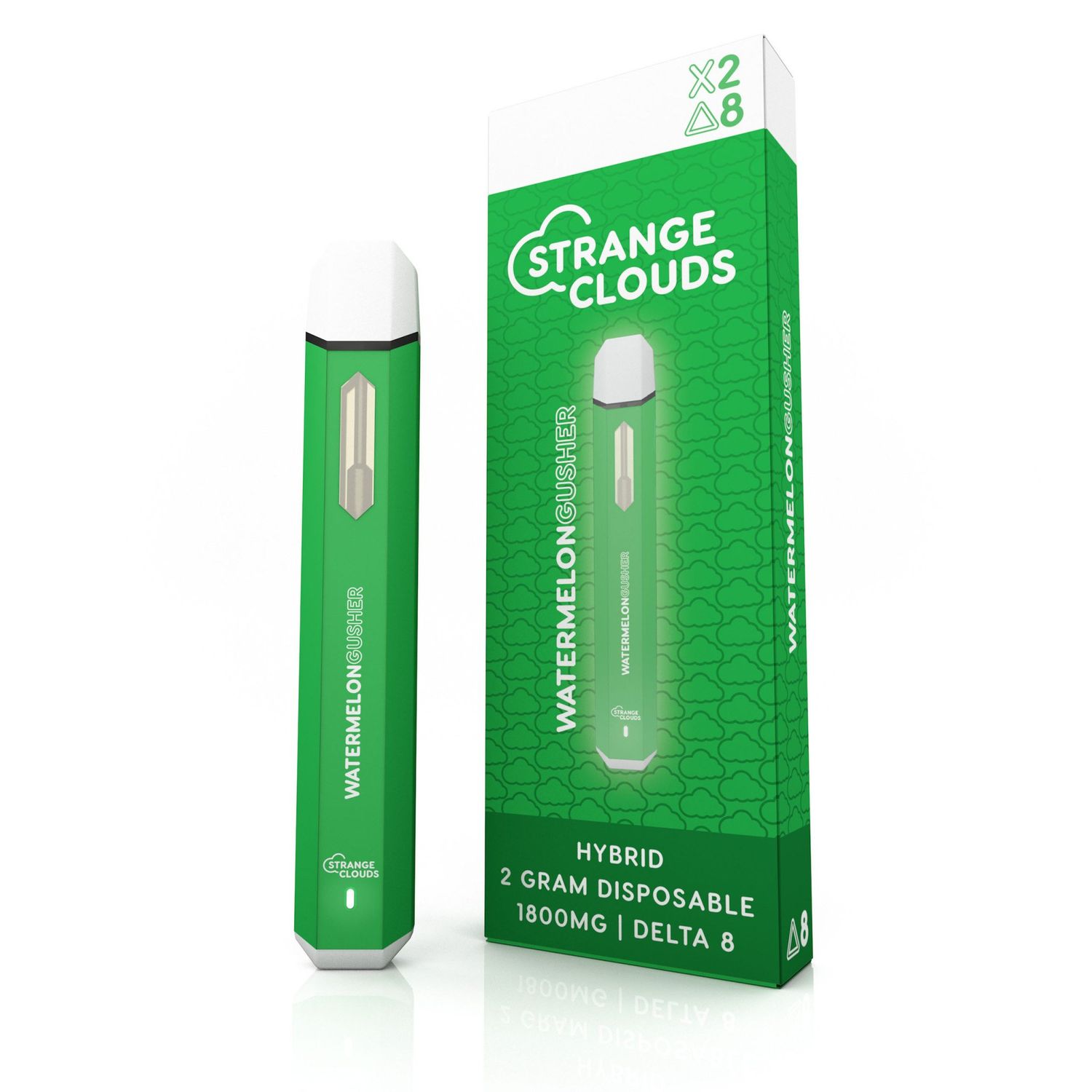 Strange Cloud Watermelon  Gusher 950MG Disposable DELTA 8