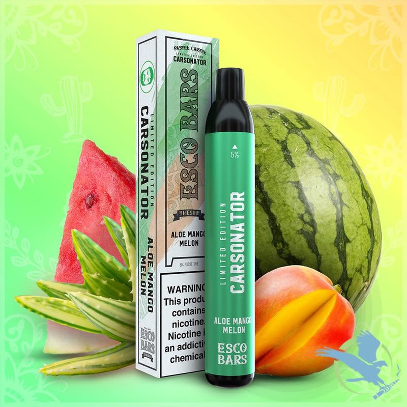 ESCO Bar X Carsonator Aloe Mango Melon 2500 puffs 5% box
