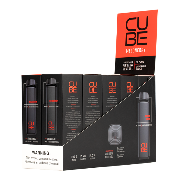 Cube Melonerry 3000 puffs Box