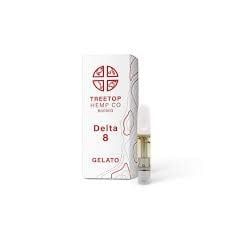 TREETOP D8 Cart 1.5g 1400MG Cart Gelato
