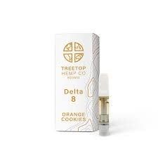 TREETOP D8 1400 MG Cart Orange Cookies Box