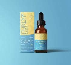 PURLYF D8 1000MG Tincture Blueberry Lemon