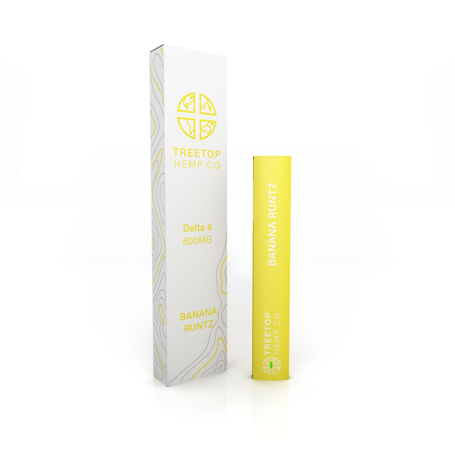 TREETOP D8 Disposable 1800mg Lemon OG Box