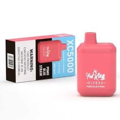 ELFBAR Pod King Pomo Blue Straw 5000 Puff 5%
