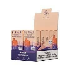 ELFBAR Grape Energy 5000 Puffs 5% Box