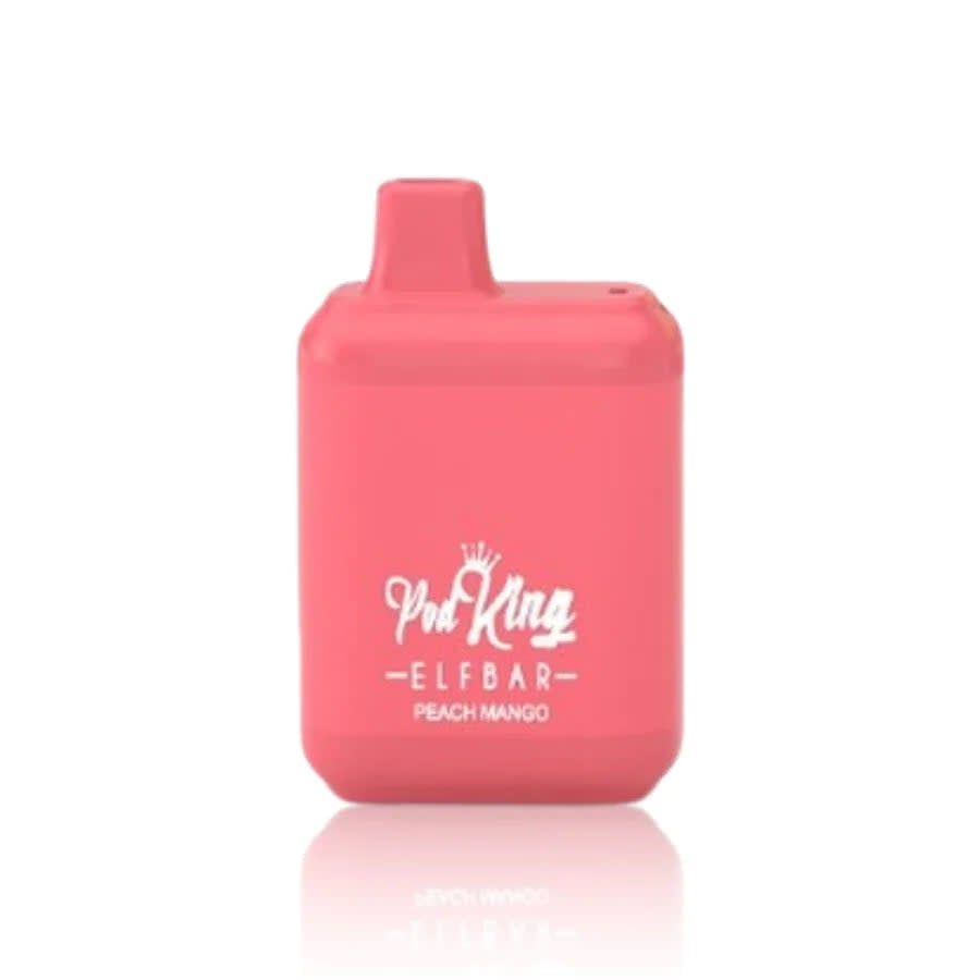 ELFBAR Pod King Peach Mango 5000 Puff 5% Box