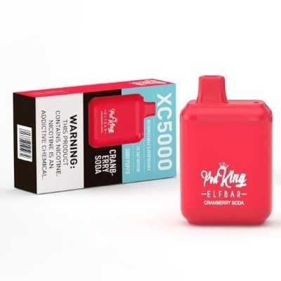 ELFBAR Pod King Cranberry Soda 5000 Puff 5%