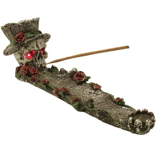 MOTION SKULL BOAT Incense Burner