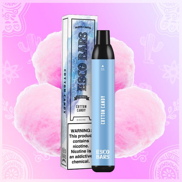 ESCO Bar Blue Razz Cotton Candy 5%