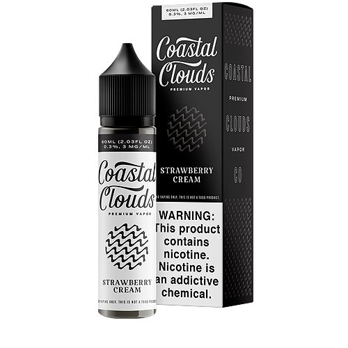Coastal Clouds Strawberry Cream 60 ML 3 MG