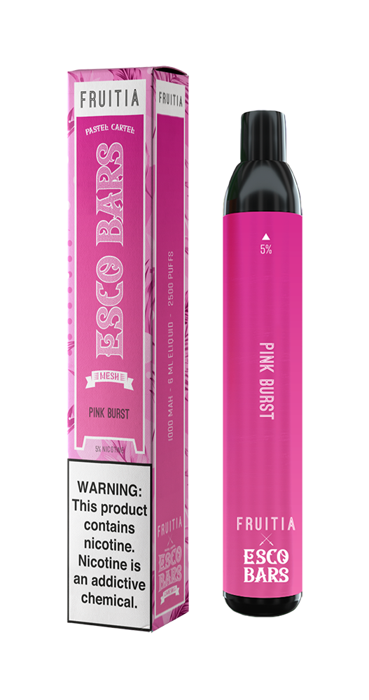 ESCO Bar X Fruitia Pink Burst 2500 puffs 5%