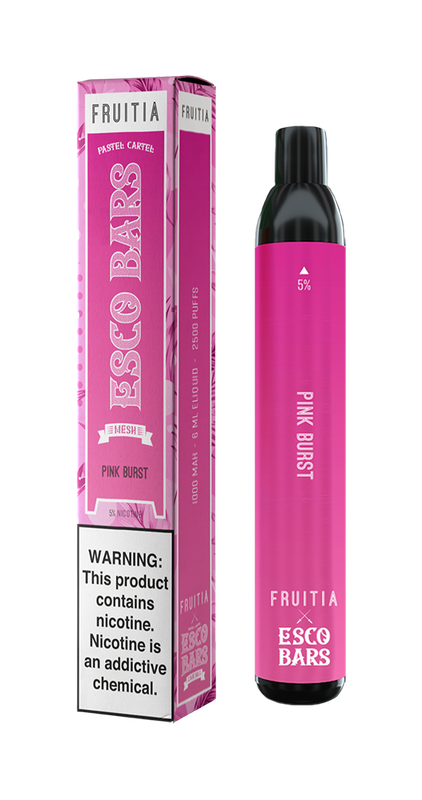 ESCO Bar X Fruitia Pink Burst 2500 puffs 5%