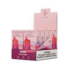 ELFBAR Peach Berry 5000 Puffs 5% Box