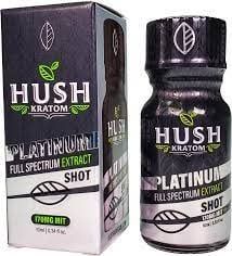 Hush Kratom Tincture Platinum 10ml single