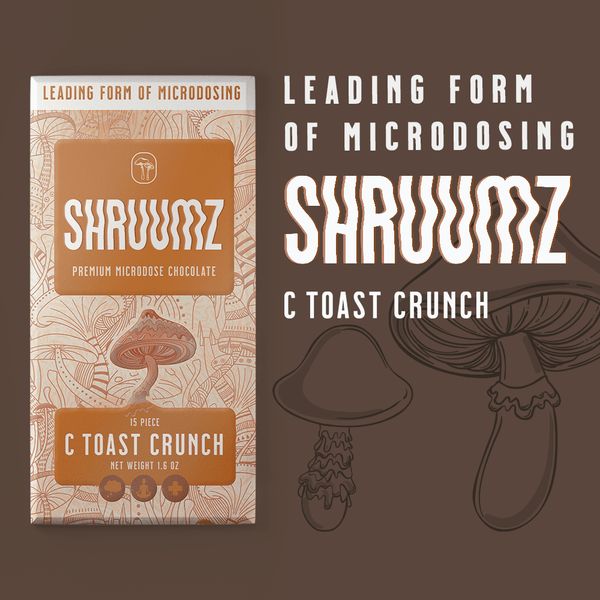 Shruumz Chocolate Bar Cinnamon Toast Crunch