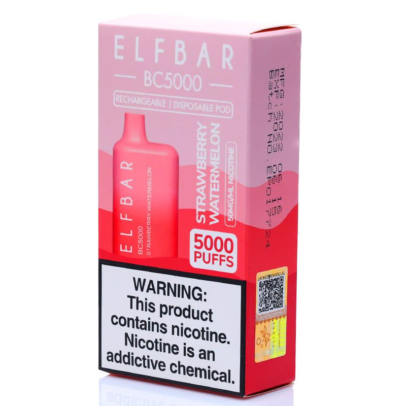 ELFBAR Strawberry Watermelon 5000 Puffs 5% Box
