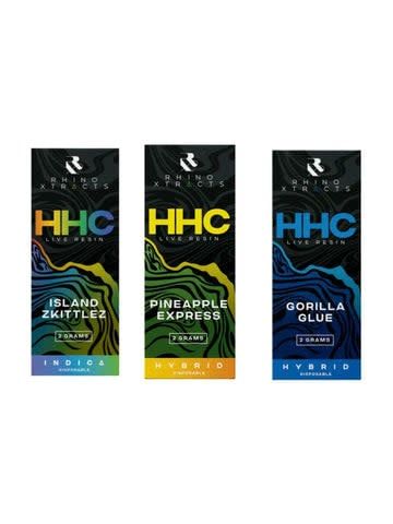 Rhino Xtracts White Rhino D8 Indica 2g Disposable