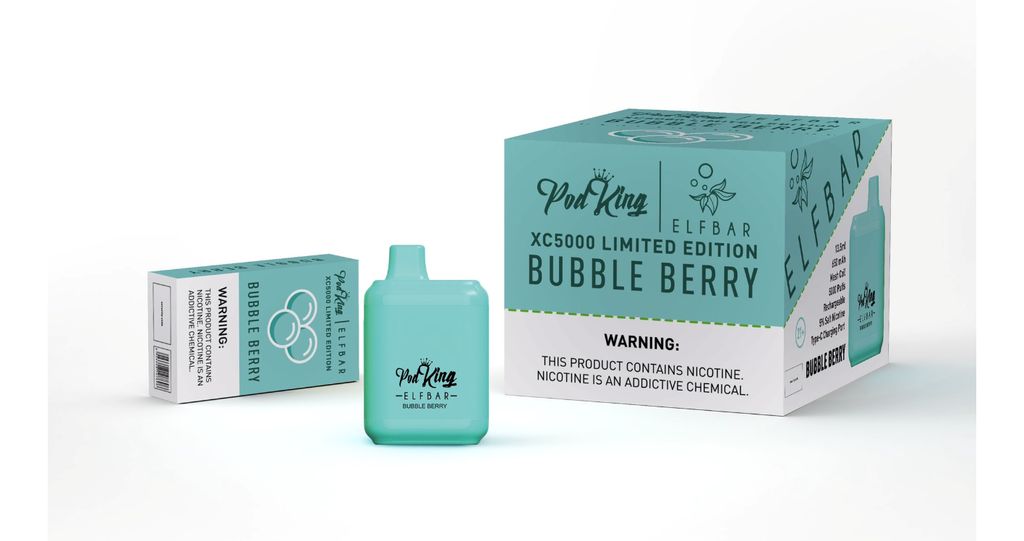 ELFBAR Pod King Bubble Berry 5000 Puff 5%