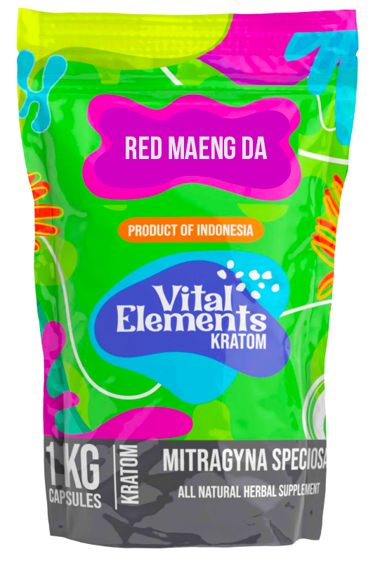 Vital Elements Capsules Red Maeng Da Kilo