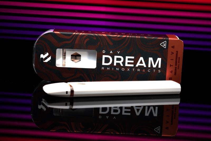 Rhino Xtracts Day Dream Delta 8 Sativa Disposable 2 Gram