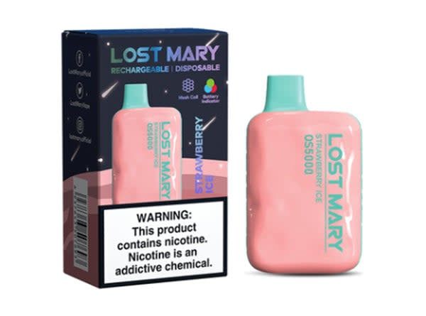 Lost Mary by ELFBAR 5000 Puff 5% Strawberry Ice Box