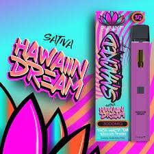 Purlyf Smacked 3g Disposable THCH HHCP D8 D11 Live Resin Hawaiian Dream Box
