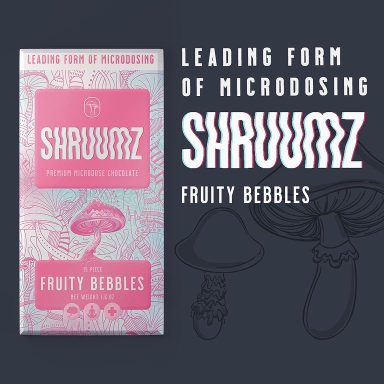 Shruumz Chocolate Bar Fruity Pebbles