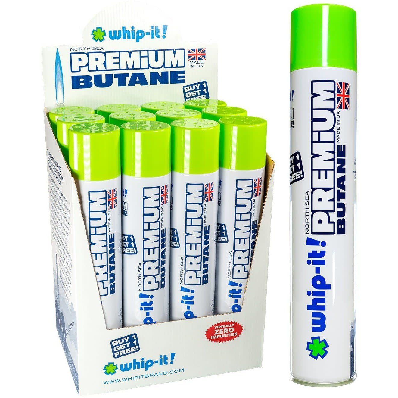 Whip-It! Premium Butane - 420ml Cans