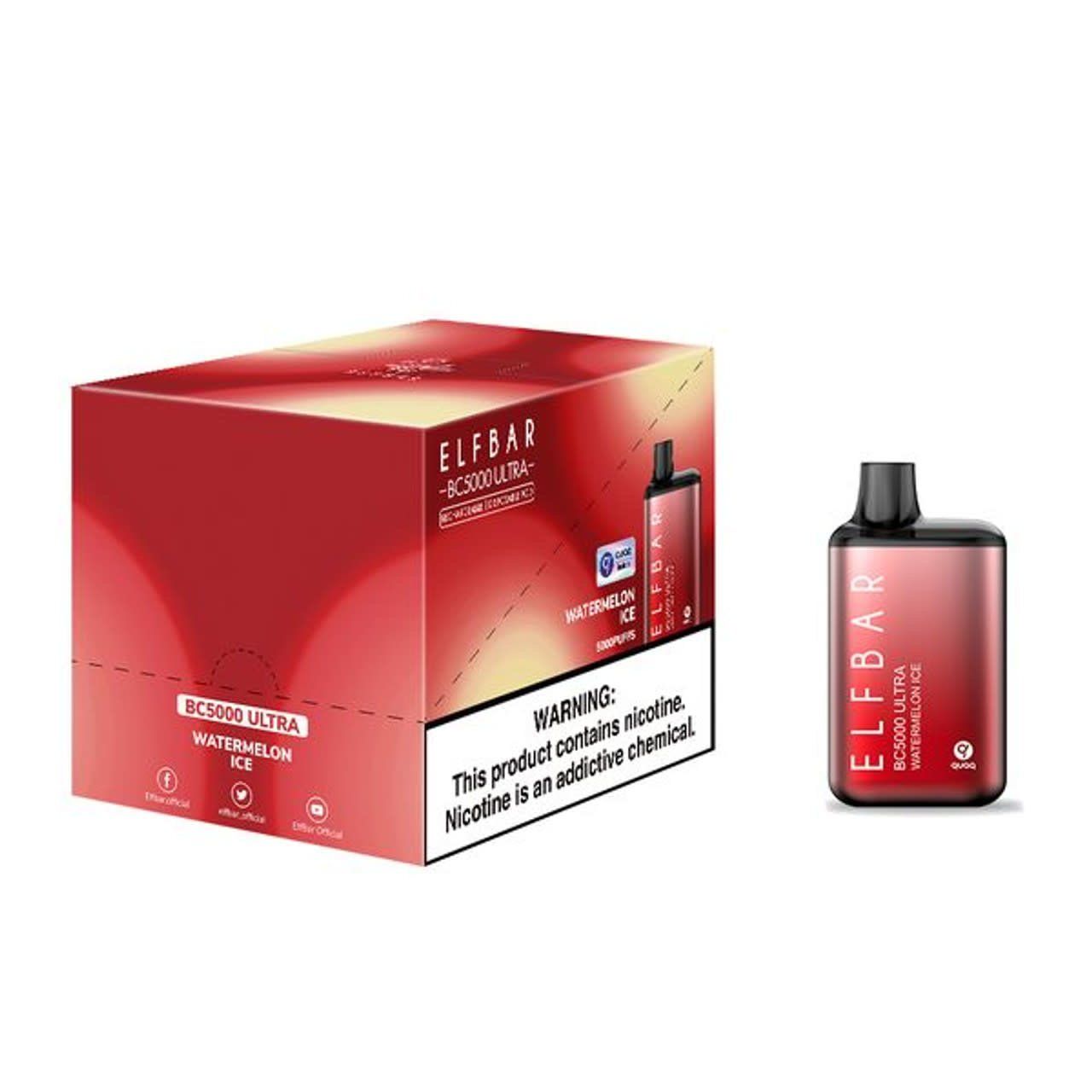Elfbar 5000 Ultra - Watermelon Ice Box
