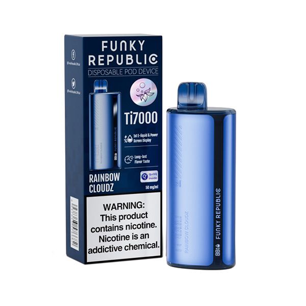 Funky Republic Ti7000 Rainbow Cloudz Box