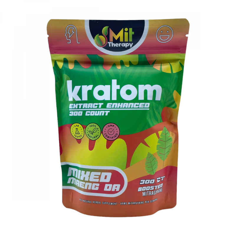 MIT Therapy Kratom Mixed Maeng Da 10ct box