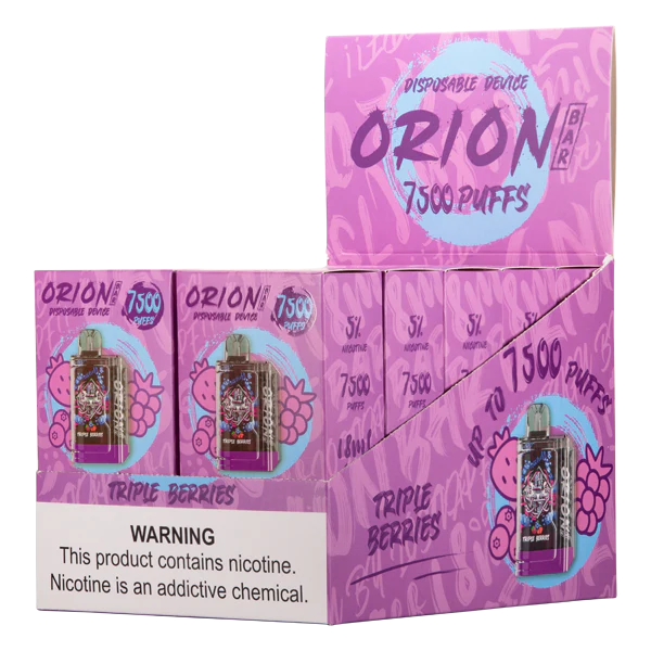 Orion Bar 7500 Puff - Triple Berries Box