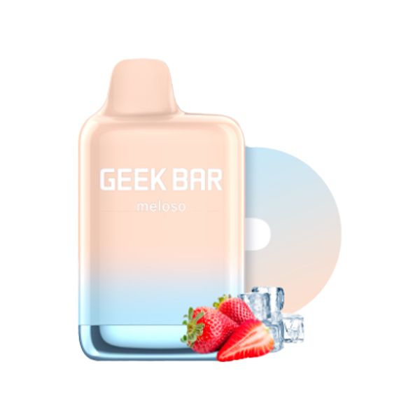 Geek Bar Meloso MAX 9000 puff - Strawberry Ice