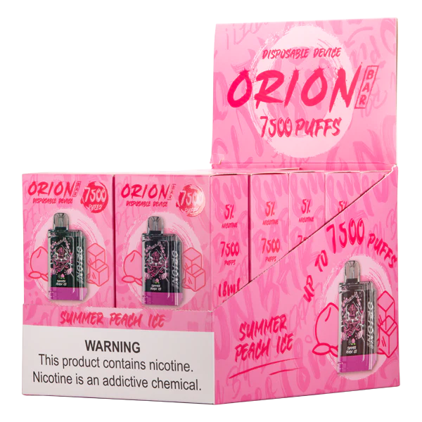 Orion Bar 7500 Puff - Summer Peach Ice Box