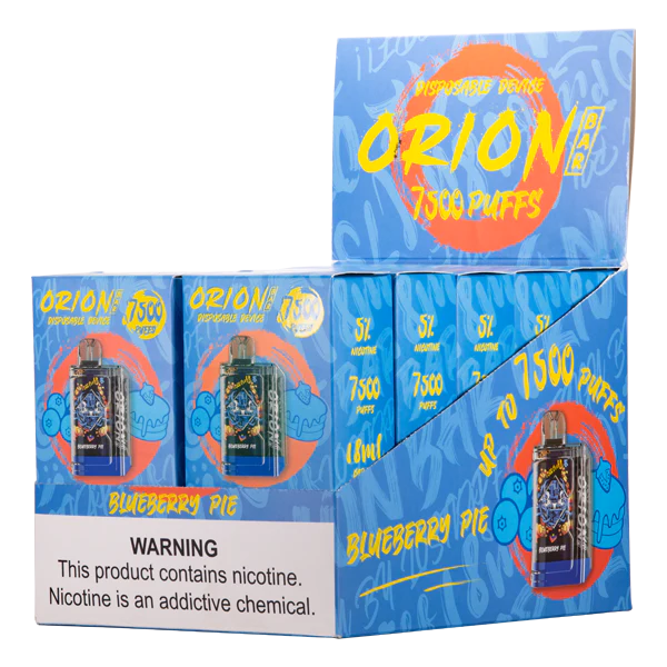 Orion Bar 7500 Puff - Blueberry Pie Box