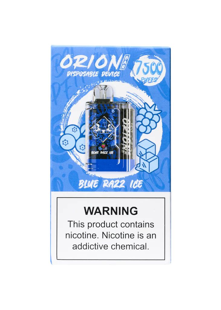 Orion Bar 7500 Puff - Blue Razz Ice