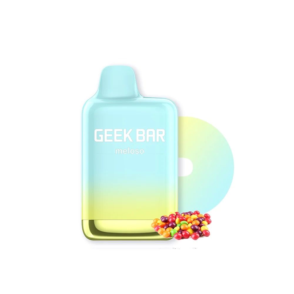 Geek Bar Meloso MAX 9000 puff -Tropical Rainbow Blast 5pk BOX
