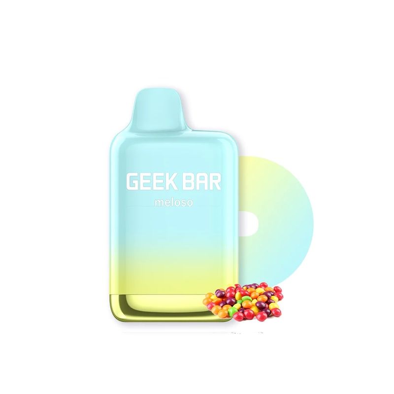 Geek Bar Meloso MAX 9000 puff -Tropical Rainbow Blast 5pk BOX