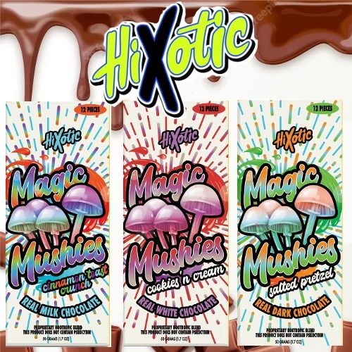 Hixotic Magic Mushies Cinnamon Toast Crunch Chocolate Bar