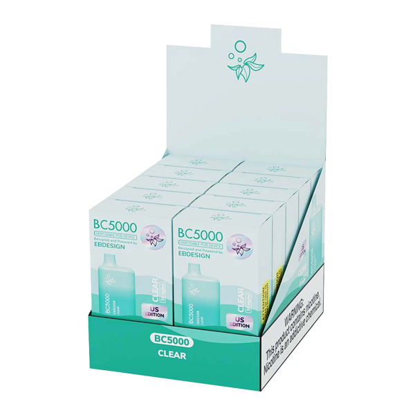 EB Designs BC5000 Clear 5% Box