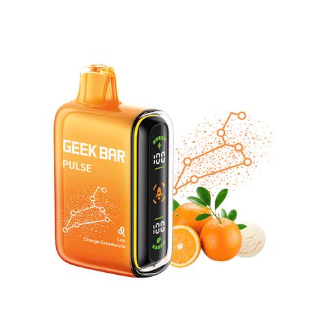 Geek Bar Pulse 10000 Puffs-Orange Creamsicle- (Leo)
