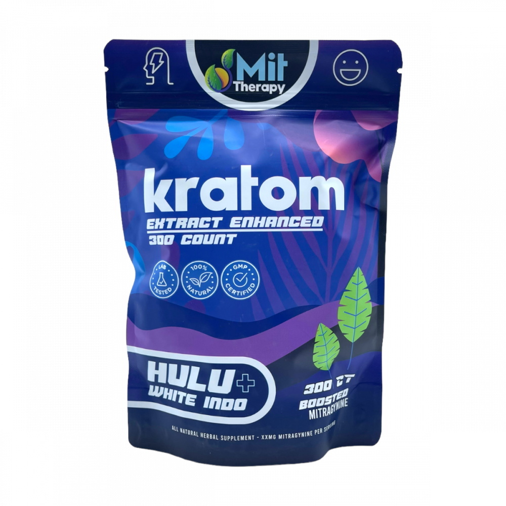 MIT Therapy Kratom Hulu + White Indo 10ct