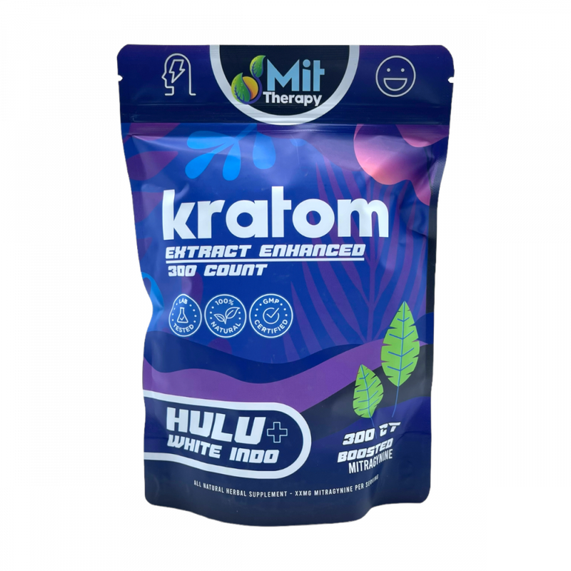 MIT Therapy Kratom Hulu + White Indo 10ct