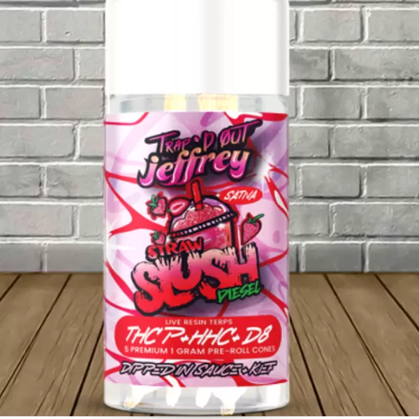 Trap’d Out Jeffrey Straw Slush Diesel Preroll