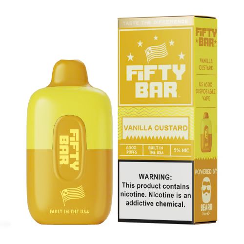 Fifty Bar 6500 - Vanilla Custard