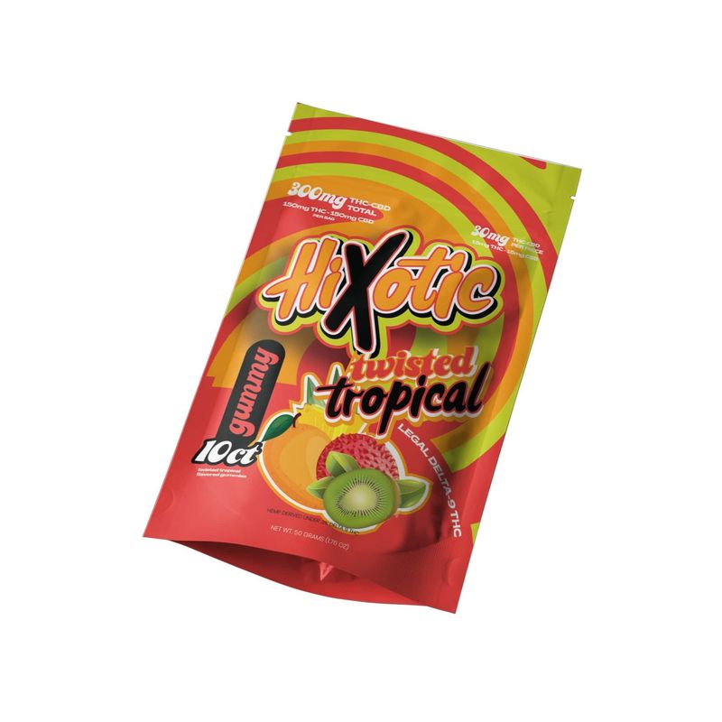Hixotic Twisted Tropical 60mg Gummy