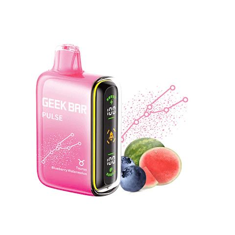 Geek Bar Pulse 10000 Puffs-Blueberry Watermelon (Taurus)-5pk Box