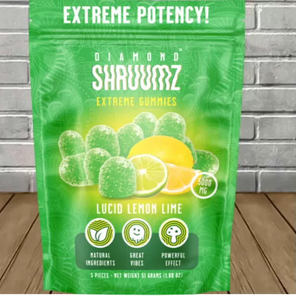 Diamond Shruumz Lucid Lemon Lime Extreme Potency 5000MG